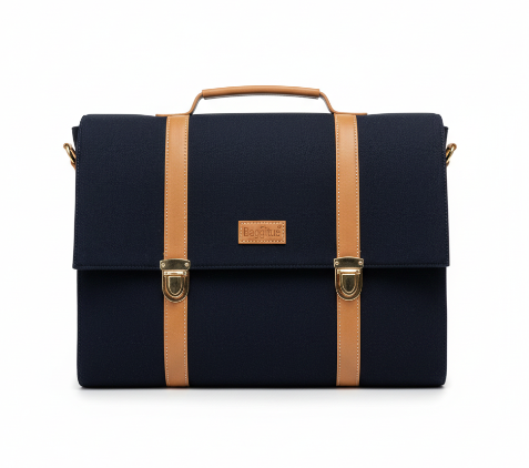 Navy Laptop Bag