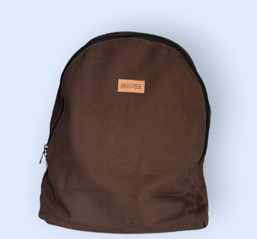 Chocolate Canvas Laptop Backpack