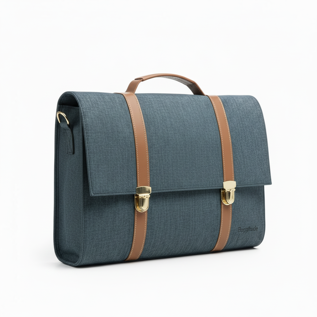 Gray Laptop Bag