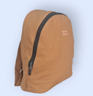 Mustard Canvas Laptop Backpack