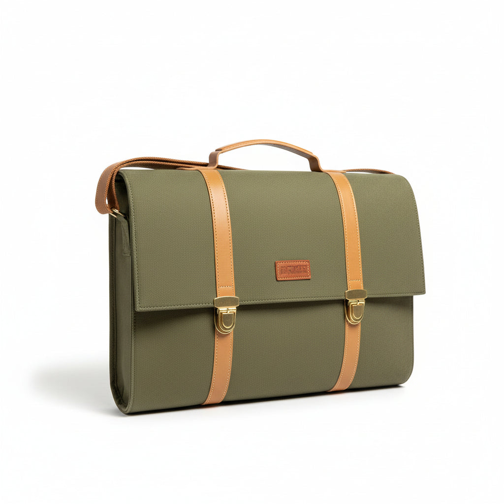 Green Laptop Bag